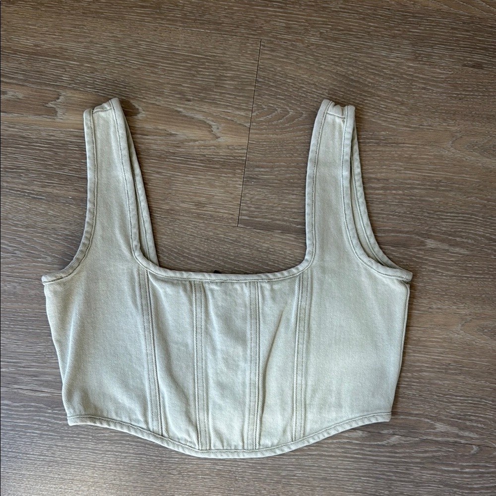Pretty Little Thing Denim Top